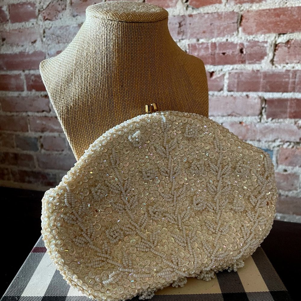 Vintage Beaded Clutch